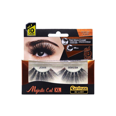 Majestic cat 25mm 3d lashes
